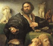 Lorenzo Lotto Andrea Odoni oil painting